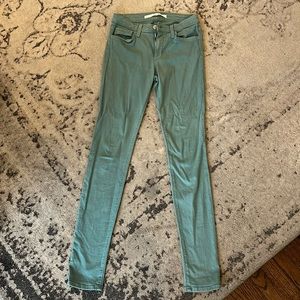 Joe’s Jeans The Skinny Jeans in Seafoam Green size 25